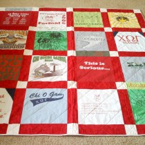 How to make a T-shirt quilt