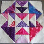 How to make half square triangles from squares