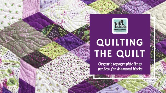 Make a classic Houndstooth quilt pattern with free video tutorial