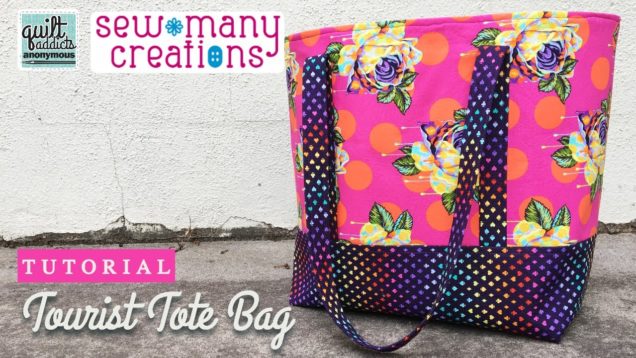 Sew A Big Bag from a Quilt: Quilted Bag Tutorial