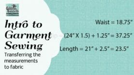 Intro to Garment Sewing - Supplies You Need 